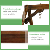 188*135*170cm 600lbs Fir Suitable For 4ft Swing Chair Wood Swing Frame Carbonized Color 77087585