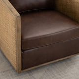 COOLMORE Swivel Chair, Comfy Round Accent Sofa Chair for Living Room, 360 Degree Swivel W395102739