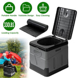 Portable with Carry Bag Foldable Emergency with Lid Trash Bags Camping Foldable 33357478