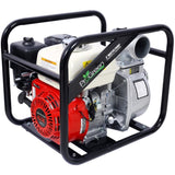 Water Pump 3" 264Gpm ,163cc Honda GX160 Engine, 3IN NPT COUPLER WITH 25FT FLAT HOSE W465P245722