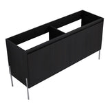60" Freestanding Bathroom Vanity, Storage Cabinet with Soft Closed Doors -Excluding Sink W1972P243180