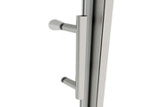 38-42" W x 71" H Piovt Swing Glass Shower Door,Pivot Frame Sliding Shower Door with 1/4" Clear W2122P199014