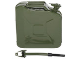 3 PCS 20L Portable American Fuel Oil Petrol Diesel Storage Can Army Green 80640024