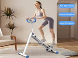 Stair Stepper with resistance Home-Upgrade Vertical Workout Machine for Full-Body Exercise 78662003