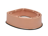 Portable Toilet with Non-slip Mat Brown 79167273