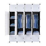 ZNTS 20 Cube Organizer Stackable Plastic Cube Storage Shelves Design Multifunctional Modular Closet 41270526