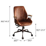 ZNTS Cocoa Swivel Office Chair B062P182754