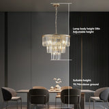(Same as W1340P143192/L5007-500-G) Gold Luxury Crystal Chandelier Modern Chandeliers Lights (No W1340P189316