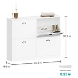 Shoe Cabinet,Hidden Slim Narrow Shoe Rack Cabinet with 4 Drawers for Entryway, 83583028