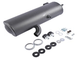 Exhaust Muffler Gasket Kit Replacement for Polaris Sportsman 600 700 800 4X4 W/ Donuts 1261223-489 75546512