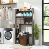Toilet Storage Cabinet Gray 94608854