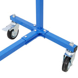 Adjustable Height Paint Hanger Drying Rack,Mobile Auto Body Shop Painting Stand with 6 Hanging W465P266869