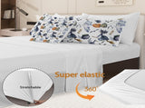 8 Pieces Halloween Comforter Set, Witch Pattern Bed in A Bag Bedding - Comforter, 2 Pillow Shams, 51951982