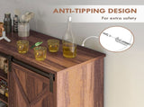 Kitchen Sideboard Storage Cabinet - Brown 76444095