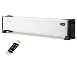 32" Baseboard Heater, 1500W Electric Baseboard Space Heater with 3 Heat Settings, Remote Control, 20335527