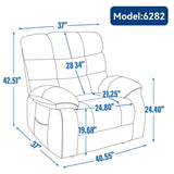 Lift Recliner Chair Heat Massage Dual Motor Infinite Position Up to 350 LBS Large Electric Power 80114935