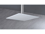 16 Inch High Pressure Rain Shower Head, 304 Stainless Steel Square Shower Head with Self-Cleaning 52772095
