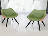 A set of 2 dining chairs, medieval modern kitchen dining chair, PU decorative chairs with black 70507914