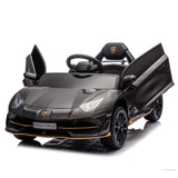 ZNTS 12V Kids Ride On Car W/Parents Remote Control,Licensed Lamborghini Aventador Xago,Hydraulic pressure W1396P184347