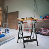 Carpenter workbench with protractor 95574863