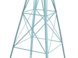 8FT Weather Resistant Yard Garden Windmill Blue 54241539