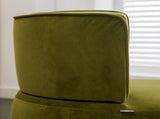COOLMORE 360 Degree Swivel Cuddle Barrel Accent Sofa Chairs, Round Armchairs with Wide Upholstered, W395102773