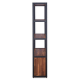 Sara Walnut & Sandy Black Finish Bookshelf B2726P256445