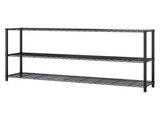 6-tier disassembly and assembly with adjustable spacing. With adjustable feet and wheels. Iron 58676161