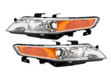 2pcs OE Headlights With Warranty Factory Clear for 2004-2005 Acura TSX 36523637