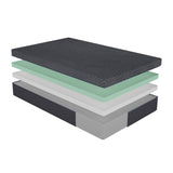 11inch Full Mattress Green Tea Gel-Infused Memory Foam Mattress, Gray, Mattress in a Box B011P212530