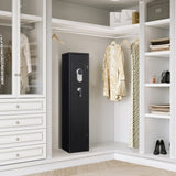 ZNTS 3-5 Gun Safes for Home Rifle and Pistols, Quick Access Safes for Shotguns, cabinets with Adjustable W39642625