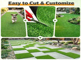 8 x 5 ft Green PP Artificial Turf Roll , Weather & Fade Resistant Low Grass Carpet for 75307819