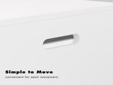 Kids Toy Storage Cabine with Rolling Drawer,Modern Wooden Toy Chest Organizer for Playroom,Living 49395364
