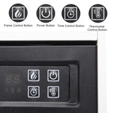 SF103-18G HA209-25 18 Inch White Wood Cabinet Style 1400W Single Color / Fake Wood / Heating Wire / 67440467