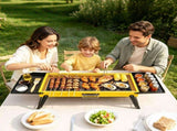 Foldable Portable Charcoal BBQ Grill with Dual Foldable Side Shelves, Stainless Steel Cooking Grate 21367246