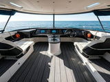 EVA Foam Decking 94.5 x 17.7 Inch Non-Slip Self-Adhesive Flooring 11.6 sq.ft Marine Grade for 07673108