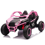 24V Two-seater Kids Ride On UTV w/Parents Control,20in seat width,400W Super high power,Four-wheel W1578P198434