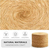 Handmade Woven Foot Stool Natural Seagrass Ottoman for Home Decor & Seating 24853314