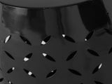 12" Accent Side Table, Cylindrical Design End Table for Living Room, Family Room, or Entryway, 06358658