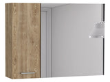 Medicine 23H" Double Door Cabinet,Four Interior Shelves, Pine B097133010