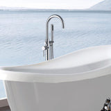 ZNTS Freestanding Bathtub Faucet with Hand Shower W1533125161