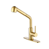 Single Handle Kitchen Sink Faucet with Pull Out Sprayer W2287P154031