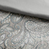12 Piece Comforter Set with Cotton Bed Sheets Teal King B035P148327