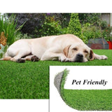Artificial Grass Turf -5ft x 10ft 0.8"Indoor/Outdoor Synthetic Fake Grass,with rubber 98547044