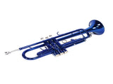 Brass B Flat Trumpet Gloves Set Blue 36020078