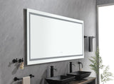 72 x 32 Inch LED Bathroom Mirror, Wall Mounted Vanity Mirror, Anti-Fog, Memory, 3 Colors, Stepless W2287P357207