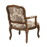 ZNTS Camel Back Exposed Wood Chair B03548262