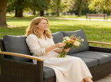 Rattan Wicker Sofa 76939616