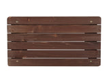 Rectangular Wood Side Table Light Brown 17586592