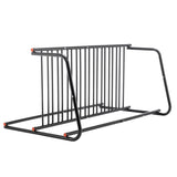 10 - Bike Floor Bike Rack, Easy - Assembly Modern Metal Double - Sided Commercial Grid Bicycle Floor W2505P311479
